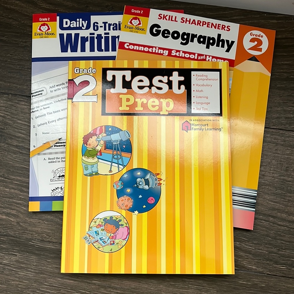 Timberdoodle Grade 2 Bundle for Geography, Test-Prep and Writing